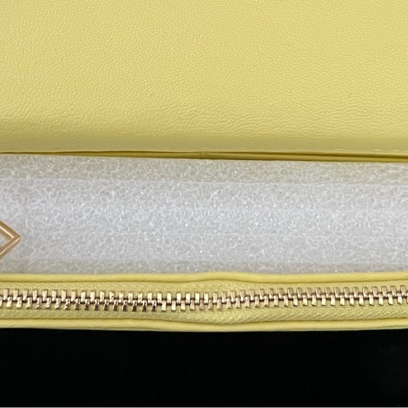 Bebe Yellow Quilted Women's Bag - Picture 7 of 11